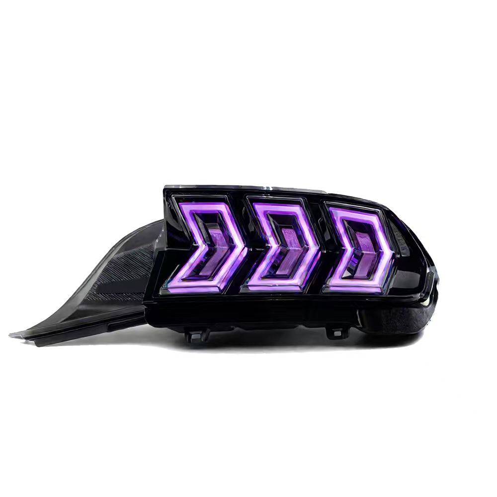 2024-2026 Mustang S650 X RGB Taillights Amber Turn Signal Sequential w/ Animation