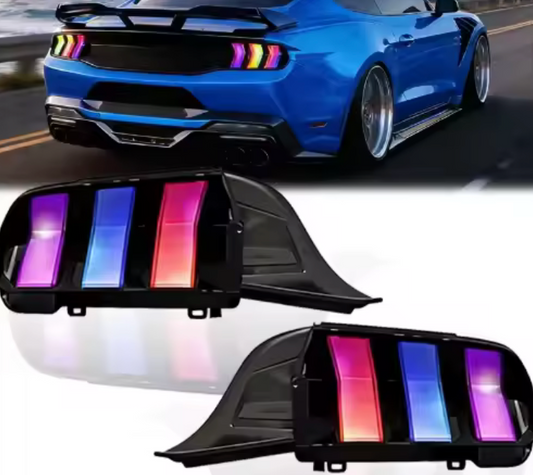 2024-2026 Mustang S650 Style RGB Taillights